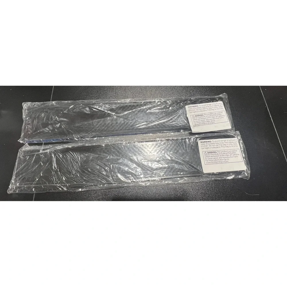 High Noon Vodka Rubber Bar Rail Mat Set of 2 Blue Yellow Spill Mats New